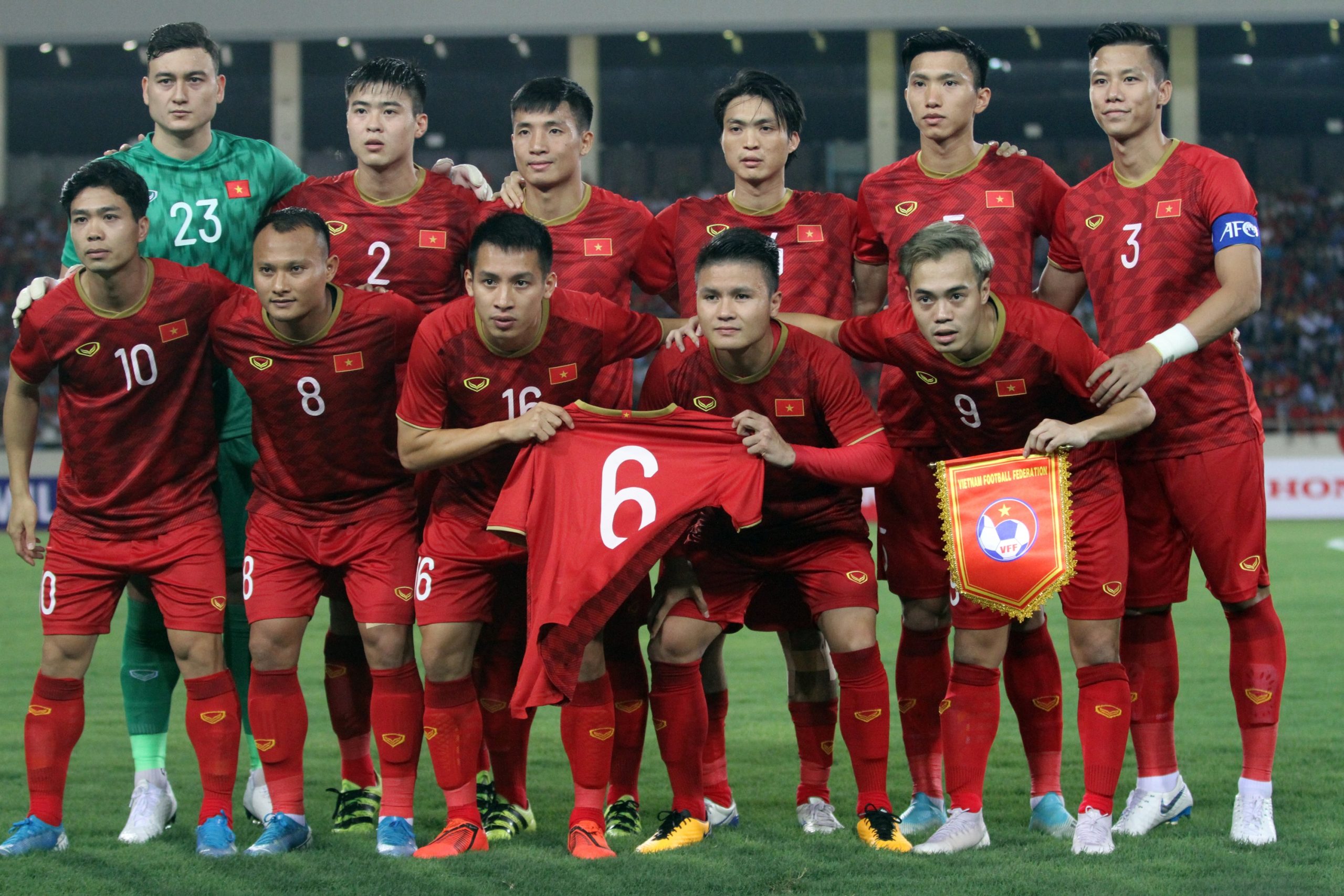 Đội tuyển Việt Nam hưởng lợi trên bảng xếp hạng của FIFA